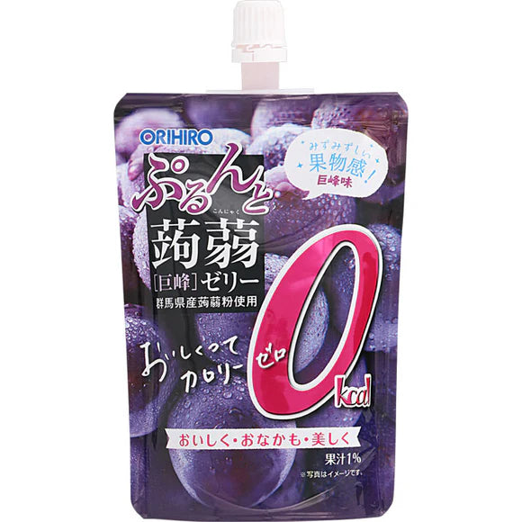 Orihiro Konjac Jelly 0kcal Grape 130g