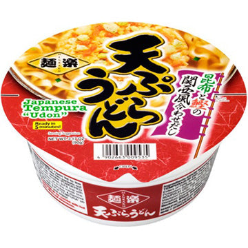 Hikari Menraku Tempura Udon Cup Noodle