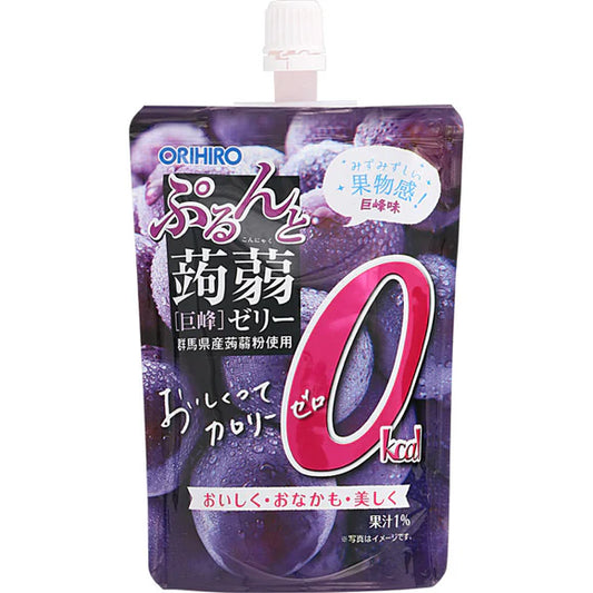 Orihiro Konjac Jelly 0kcal Grape 130g
