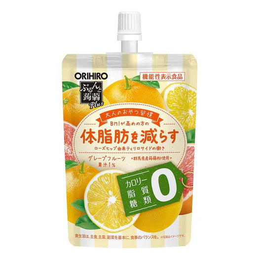 Orihiro Purunto Konjac Jelly Plus Grapefruit flavor 130g