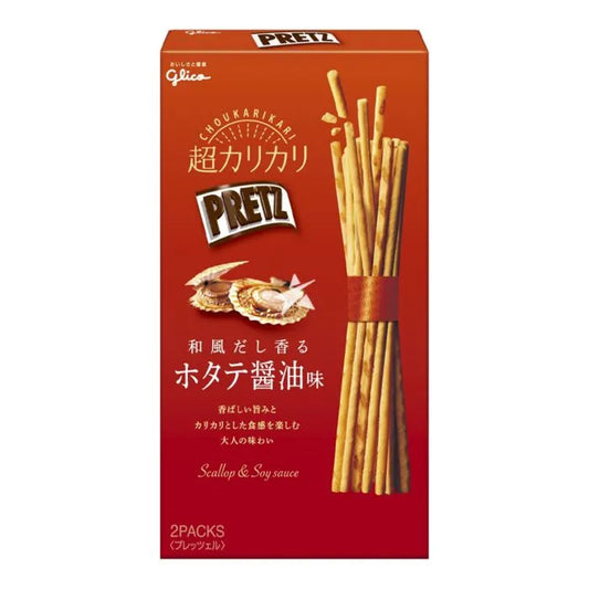 GLICO Pretz Biscuit Sticks - Scallop Soysauce 55g