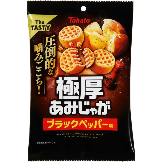 Tohato - Extra Thick Amijaga Black Pepper Flavor 45g