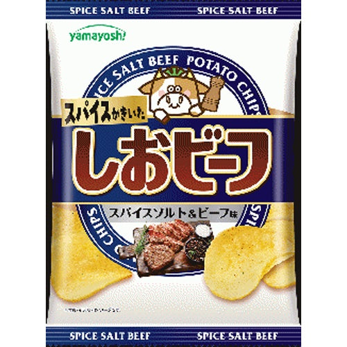 Yamayoshi - Potato Chips <Salt Beef> 47g