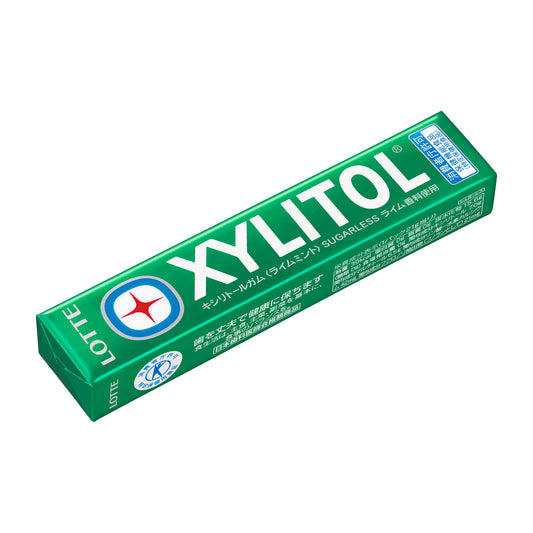 Lotte Xylitol Gum Lime Mint