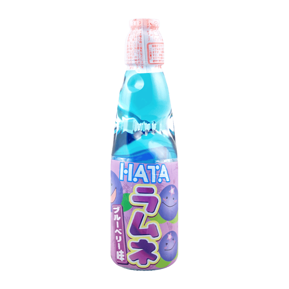 Hata Kosen Ramune - Blueberry Flavour 200ml