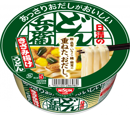 Nissin - Donbei Light taste Udon with Kizami Fry 68g