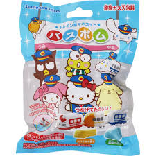 Sanrio Characters Chara Bomb (carbon dioxide bathing charge) Train Bath Ball 75g